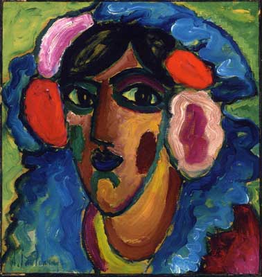 Alexei von Jawlensky, Heilandsgesicht: Kopf Lichte Ruhe Fine Art Reproduction Oil Painting