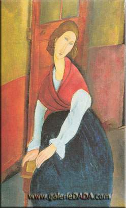 Amedeo Modigliani, The Little Peasant Fine Art Reproduction Oil Painting