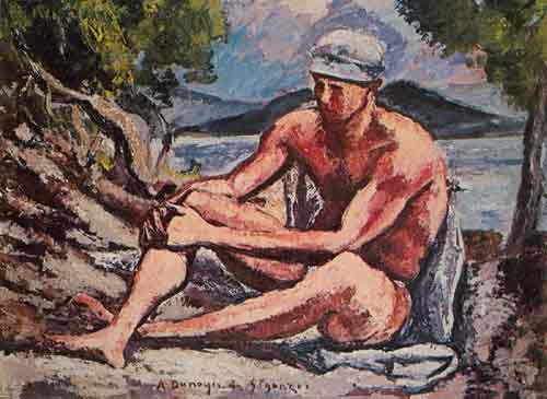 Andre Dunoyer de Segonzac, The Soup Tureen of Moustiers Fine Art Reproduction Oil Painting