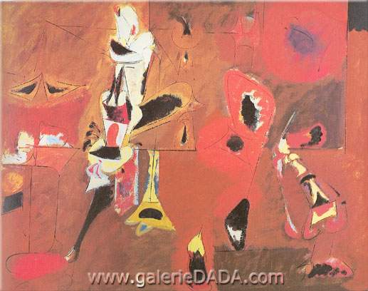 Arshile Gorky, Organization Fine Art Reproduction Oil Painting