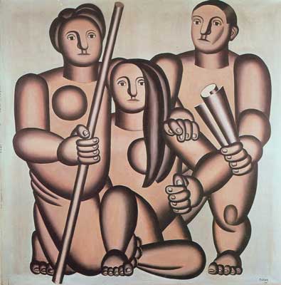 Fernand Leger, Adam and Eve Fine Art Reproduction Oil Painting