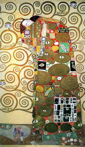 Gustave Klimt, Portrait of Baroness Elisabeth Bachofen-Echt Fine Art Reproduction Oil Painting