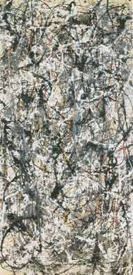 Jackson Pollock, (Composition with Donkey Head) Fine Art Reproduction Oil Painting