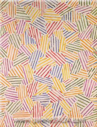Jasper Johns, Numbers in Colour Fine Art Reproduction Oil Painting