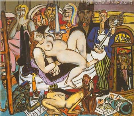 Max Beckmann, The Town Fine Art Reproduction Oil Painting