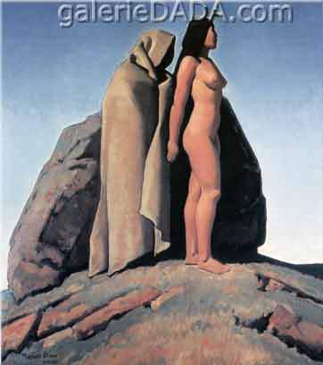 Maynard Dixon, Allegory Fine Art Reproduction Oil Painting