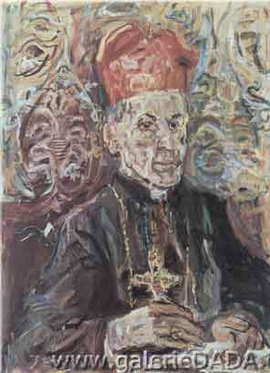 Oscar Kokoschka, Lovers with Cat Fine Art Reproduction Oil Painting