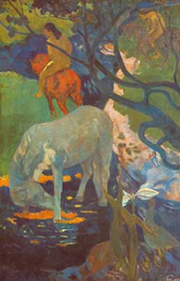 Paul Gauguin, The Swineherd Brittany Fine Art Reproduction Oil Painting