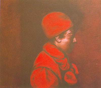 Rafael Coronel, Payaso Verde Fine Art Reproduction Oil Painting