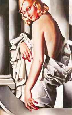 Tamara de Lempicka, Portrait of Majorie Ferry Fine Art Reproduction Oil Painting