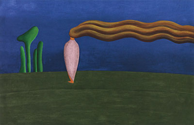 Tarsila do Amaral, Lonely Figure Fine Art Reproduction Oil Painting