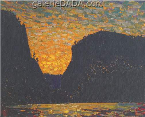 Tom Thomson, The Canoe Fine Art Reproduction Oil Painting