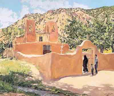Walter Ufer, Song of the Desert Fine Art Reproduction Oil Painting