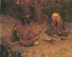 Eanger Irving Couse, The Peace Pipe Fine Art Reproduction Oil Painting