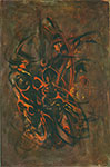 Georges Mathieu, Red Decadence Fine Art Reproduction Oil Painting