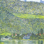 Gustave Klimt, Litzberg on the Attersee Fine Art Reproduction Oil Painting