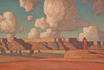 Maynard Dixon, Remembrance of Tusayan  Fine Art Reproduction Oil Painting