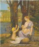 Pierre Puvis de Chavannes, Charity Fine Art Reproduction Oil Painting