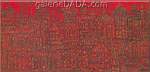 Rene Portocarrero, Ciudad Roja Fine Art Reproduction Oil Painting